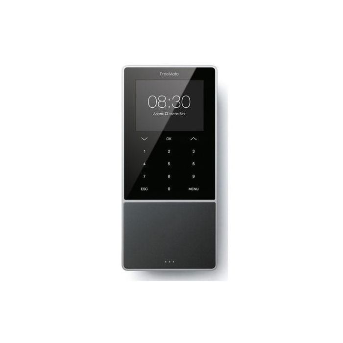 CONTROLADOR DE PRESENCIA SAFESCAN TIMEMOTO TM-818 - TARJETA RFID/LLAVERO/PIN - PANTALLA 8.8CM - HASTA 2000 USUARIOS - LAN/WiFi/USB HOST