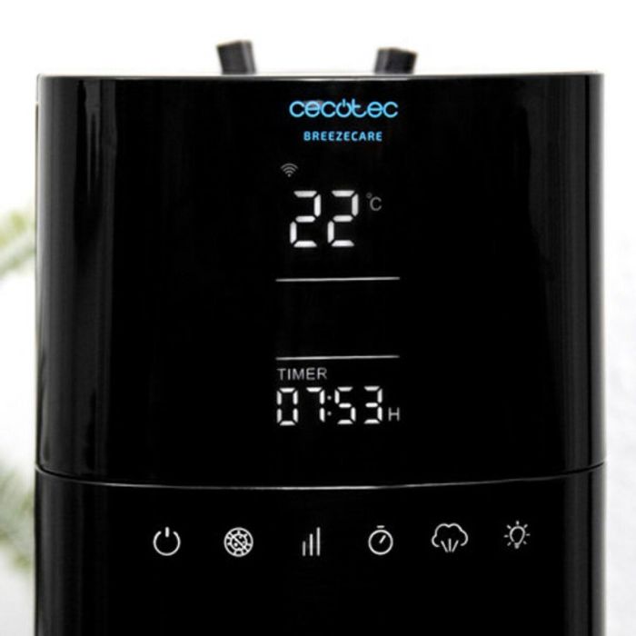 Humidificador Cecotec BreezeCare 4000 Connected 6 L 400 ml/h Negro (110 W) 8 Humidificador Cecotec BreezeCare 4000 Connected 6 L 400 ml/h Negro (110 W) 8