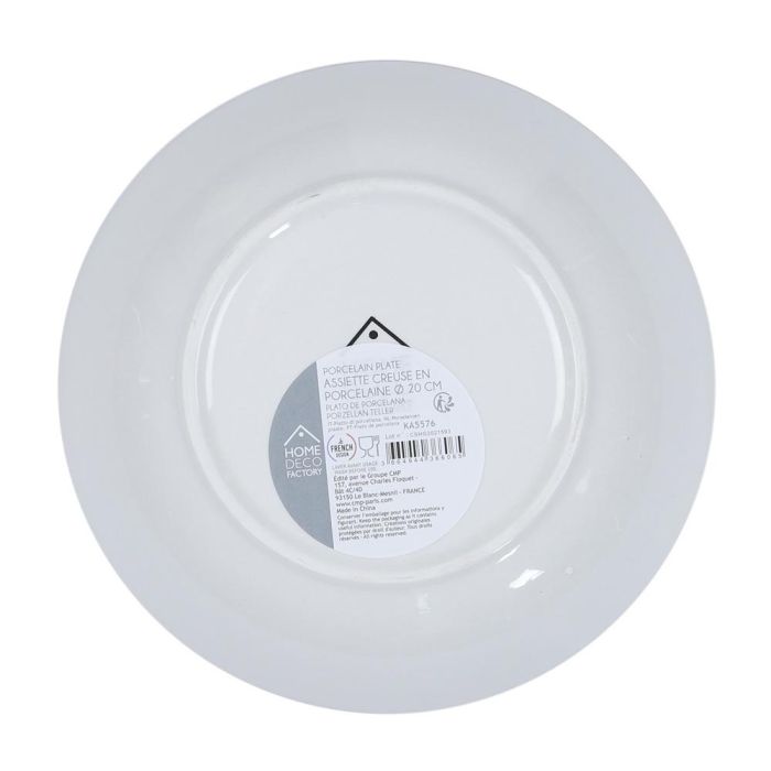 Home Deco Factory Plato Hondo Mandala Naranja Diámetro 20 cm 1 Home Deco Factory Plato Hondo Mandala Naranja Diámetro 20 cm 1