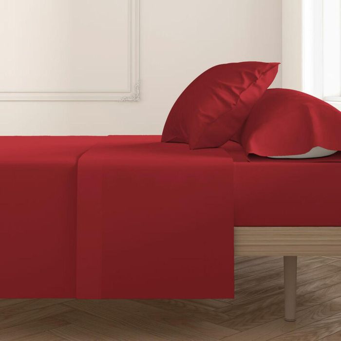 Sábana Encimera Happy Home Mix Colors Rojo Cama de 80 2 Sábana Encimera Happy Home Mix Colors Rojo Cama de 80 2