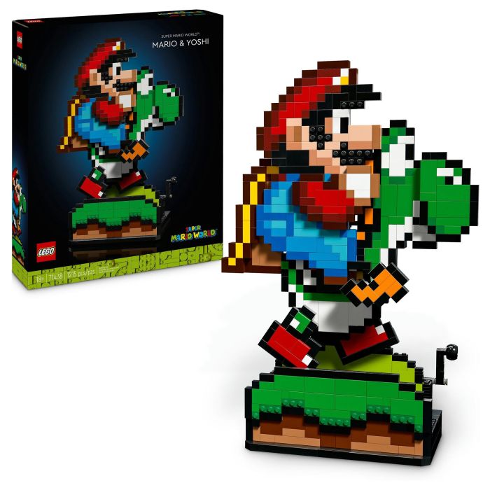 Lego Super Mario 71438 Mario y Yoshi's Penguin Suit, Set de Construcción para Niños y Niñas de 6+ Años, Con Personajes Juguetes Coleccionables de Super Mario World 7