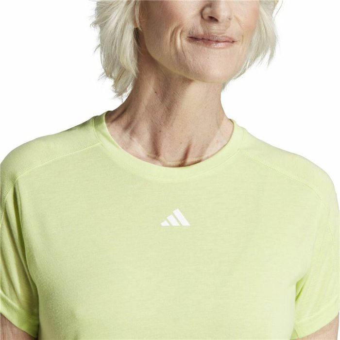 Camiseta de Manga Corta Mujer Adidas Tr-Es Dorado 1