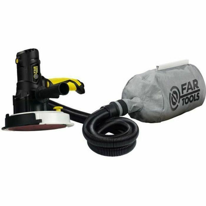 Fartools DWS 180 Lijadora Orbital 710W, ideal para Placas de Yeso y Pladur, con Disco de 180mm y Velocidad Variable 1200-3000 RPM 0 Fartools DWS 180 Lijadora Orbital 710W, ideal para Placas de Yeso y Pladur, con Disco de 180mm y Velocidad Variable 1200-3000 RPM 0
