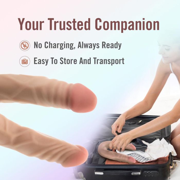 Consolador de Doble Penetración Blush Dr Skin Carne 3