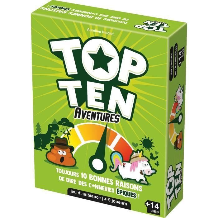 Asmodee ASM3760052143960 Las diez mejores aventuras 2