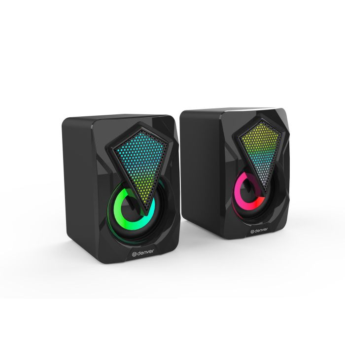 Altavoces Gaming Denver Electronics GAS500 3W 6W RMS 1 Altavoces Gaming Denver Electronics GAS500 3W 6W RMS 1