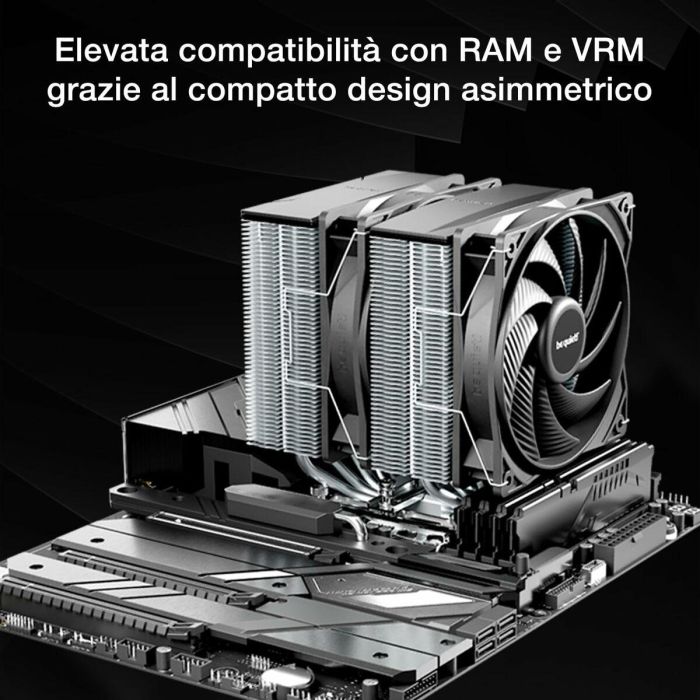 Be Quiet! Cooler PURE ROCK PRO 3 Black 12 Be Quiet! Cooler PURE ROCK PRO 3 Black 12