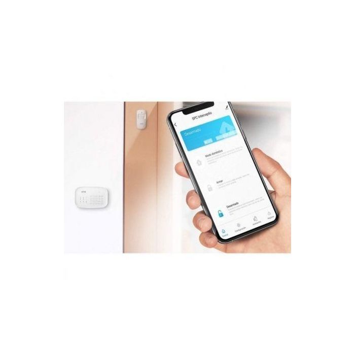KIT ALARMA INTELIGENTE WIFI SPC INTERCEPTIO COMPUESTO POR SENSOR PUERTAS/VENTANAS + SENSOR MOVIMIENTO + TARJETA RFID + MANDO A DISTANCIA + GUÍA RÁPIDA 2