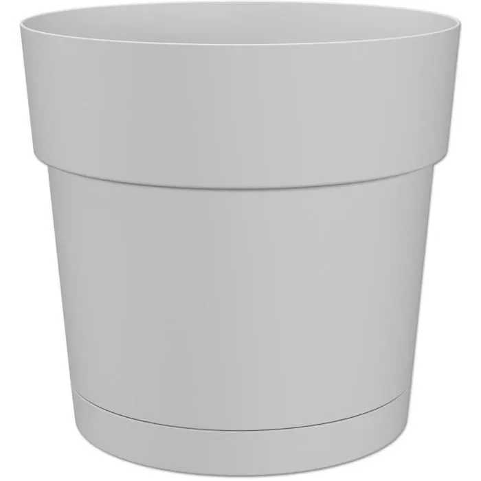 Artevasi ART5600442843460 Maceta Redonda de Plástico con Tanque de Agua, Diámetro 30 cm, Color Blanco 1 Artevasi ART5600442843460 Maceta Redonda de Plástico con Tanque de Agua, Diámetro 30 cm, Color Blanco 1