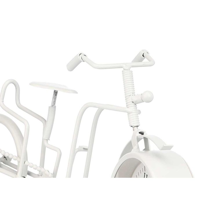 Reloj Forja Bicicleta Blanco 21Cm Giftdecor (4 Unidades) 2 Reloj Forja Bicicleta Blanco 21Cm Giftdecor (4 Unidades) 2