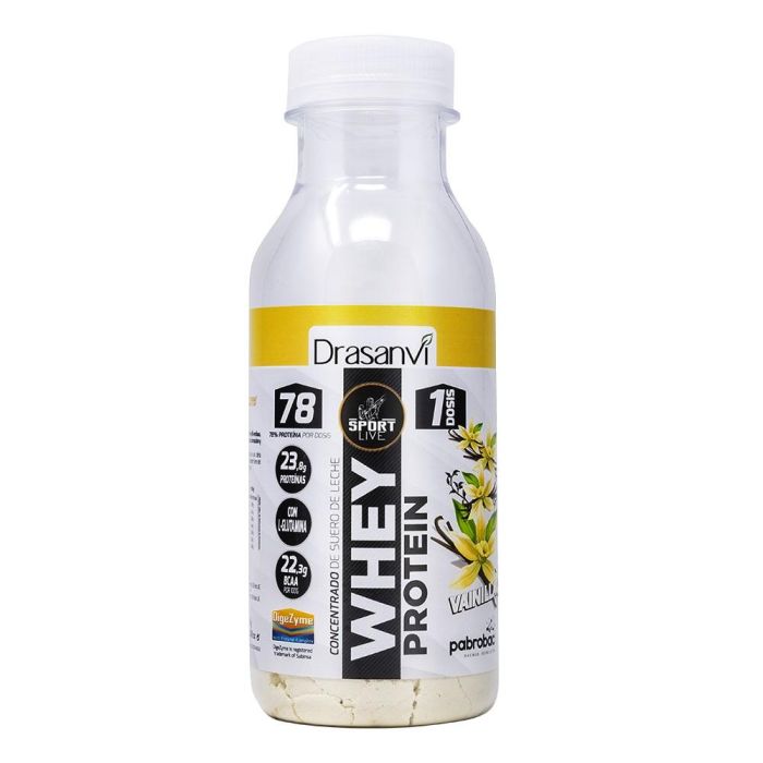 Botella Monodosis Whey Protein Vainilla