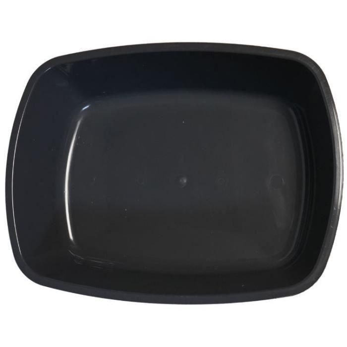 AIME Bandeja de arena sin borde - Bordes redondeados - 43 x 31 x 10 cm - Para gatos 2 AIME Bandeja de arena sin borde - Bordes redondeados - 43 x 31 x 10 cm - Para gatos 2