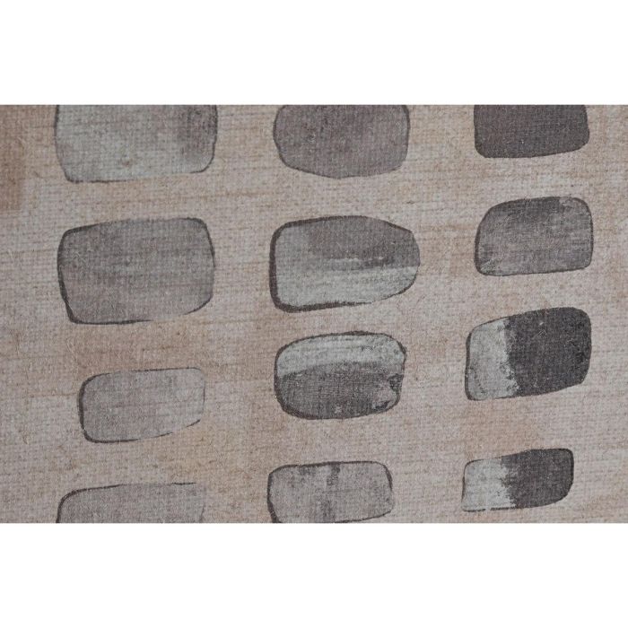 DKD Home Decor Cuadro Scandi de Yute y Ps Beige/Blanco 100x100 cm 2 DKD Home Decor Cuadro Scandi de Yute y Ps Beige/Blanco 100x100 cm 2