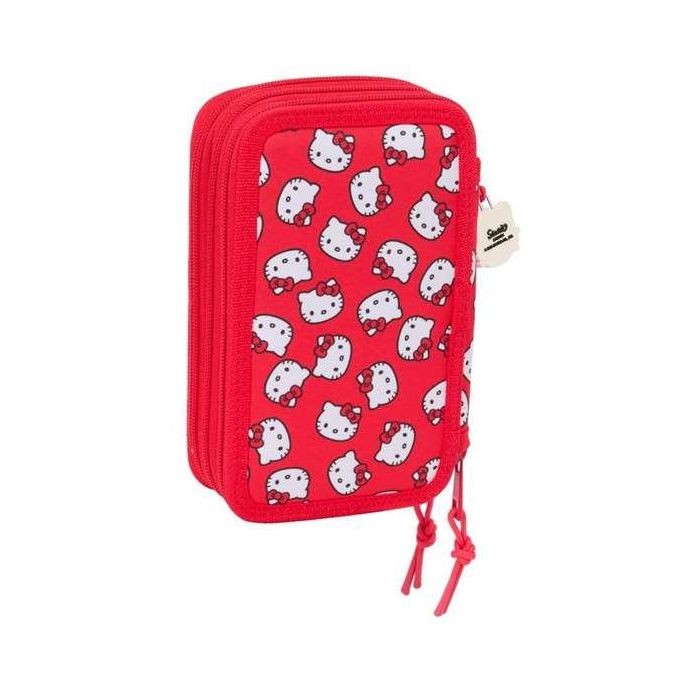 Plumier Escolar Safta Triple 37 Piezas Hello Kitty Iconic 195x125x55 mm 1 Plumier Escolar Safta Triple 37 Piezas Hello Kitty Iconic 195x125x55 mm 1