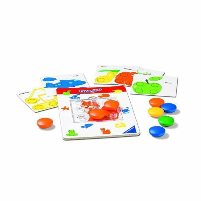 Ravensburger 207978 Colorino Juego Educativo para Niños con Peones de Colores para Aprender Colores, Palabras, Animales y Objetos 1 Ravensburger 207978 Colorino Juego Educativo para Niños con Peones de Colores para Aprender Colores, Palabras, Animales y Objetos 1