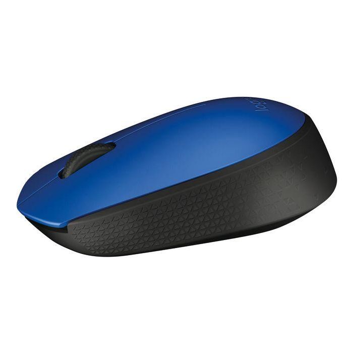 Logitech M171 Wireless Mouse, RF Wireless, Alkaline, Blue 4 Logitech M171 Wireless Mouse, RF Wireless, Alkaline, Blue 4