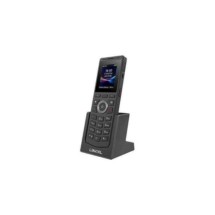 Fanvil W710P Sistema DECT Teléfono Móvil IP Negro Terminal Inalámbrico Protección contra Caídas Pantalla LCD 2" 4
