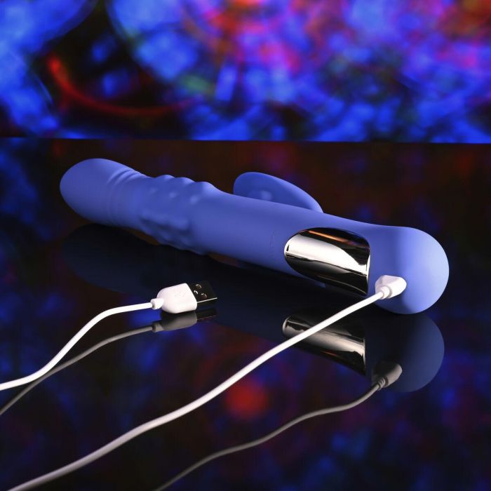 Vibrador Doble Estimulación Evolved Morado Púrpura 3 Vibrador Doble Estimulación Evolved Morado Púrpura 3