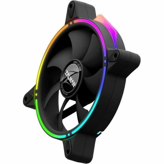 Zalman ZM-RFD120A Ventilador de Carcasa para PC 12 cm Negro con Iluminación LED Multi y 1500 RPM 2 Zalman ZM-RFD120A Ventilador de Carcasa para PC 12 cm Negro con Iluminación LED Multi y 1500 RPM 2