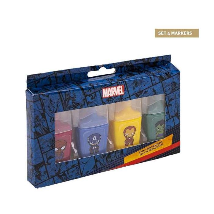 Subrayadores Pack X4 Avengers 3 Subrayadores Pack X4 Avengers 3