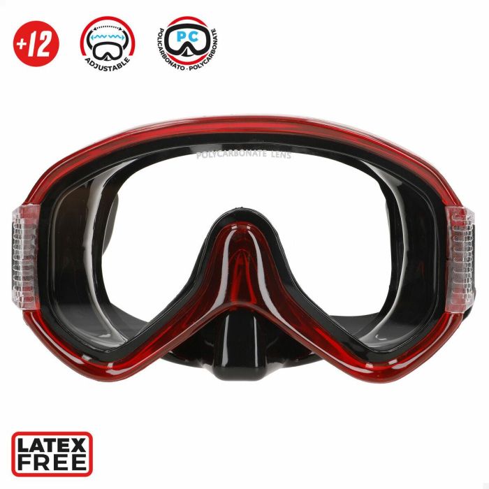 Gafas de Buceo con Tubo AquaSport (6 Unidades) 4 Gafas de Buceo con Tubo AquaSport (6 Unidades) 4
