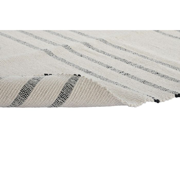 DKD Home Decor Alfombra Boho Blanco Gris Algodón Poliéster Flecos 230 x 160 cm (2 Unidades) 4 DKD Home Decor Alfombra Boho Blanco Gris Algodón Poliéster Flecos 230 x 160 cm (2 Unidades) 4