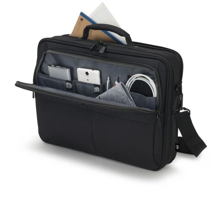 Maletín para Portátil Dicota D31439-RPET Negro 15,6'' Maletín para Portátil Dicota D31439-RPET Negro 15,6''
