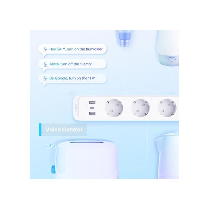 TP-LINK Smart Wi-Fi Power Strip, 3-Outlets, Homekit 3 TP-LINK Smart Wi-Fi Power Strip, 3-Outlets, Homekit 3