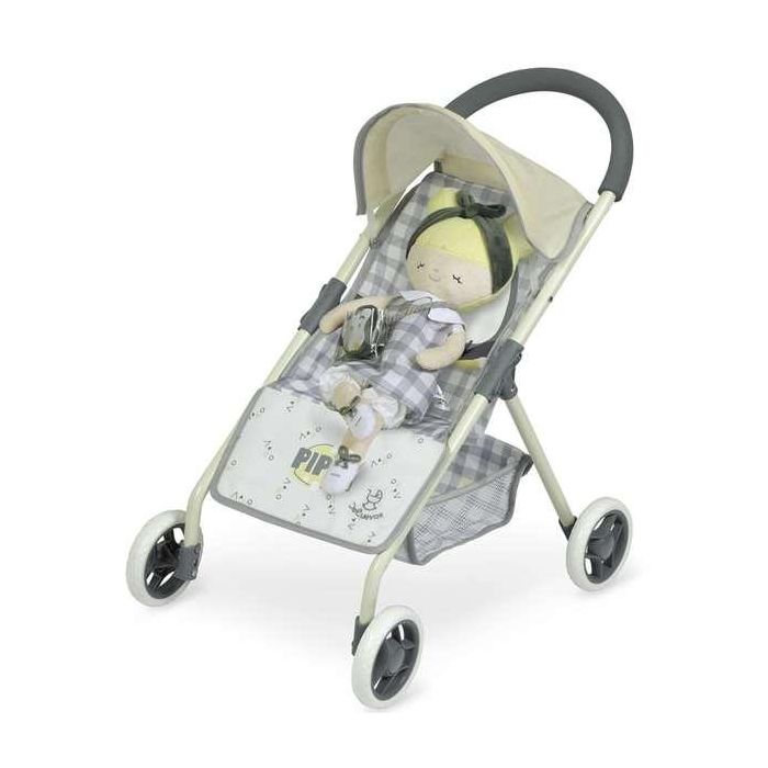 2x1!! silla de muñeca con muñeca de cuerpo blando, apta para muñecas de hasta 50 cm. 2x1!! silla de muñeca con muñeca de cuerpo blando, apta para muñecas de hasta 50 cm.