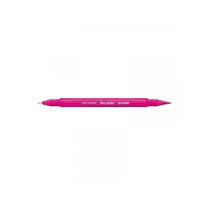 Alpino Rotuladores Color Experience Dual Artist, Doble Punta, Perfila-Colorea, Estuche de 24 Colores Surtidos 1