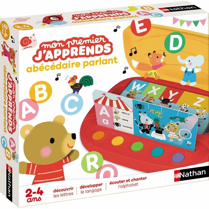 Nathan NAT3701656100218 Mi Primero Aprendo: Abecedario Talking - Juego Educativo Interactivo