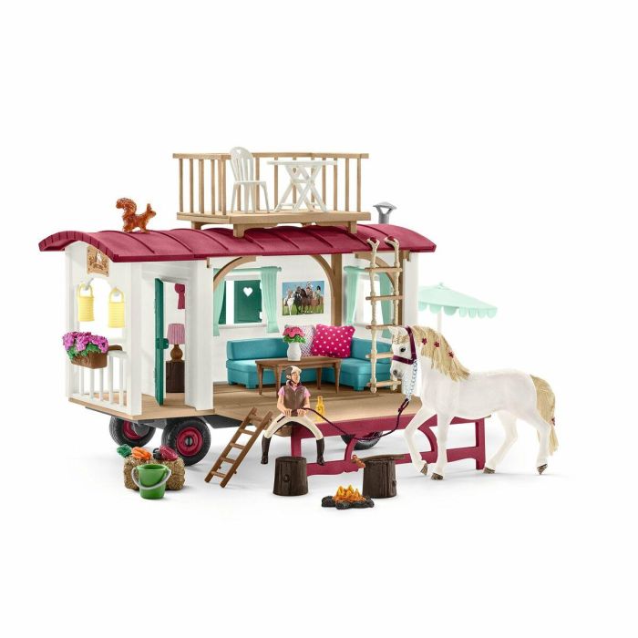 Schleich Caravana de reunión secreta HORSE CLUB - Figuras pintadas a mano para niños de 3 años 30 Schleich Caravana de reunión secreta HORSE CLUB - Figuras pintadas a mano para niños de 3 años 30