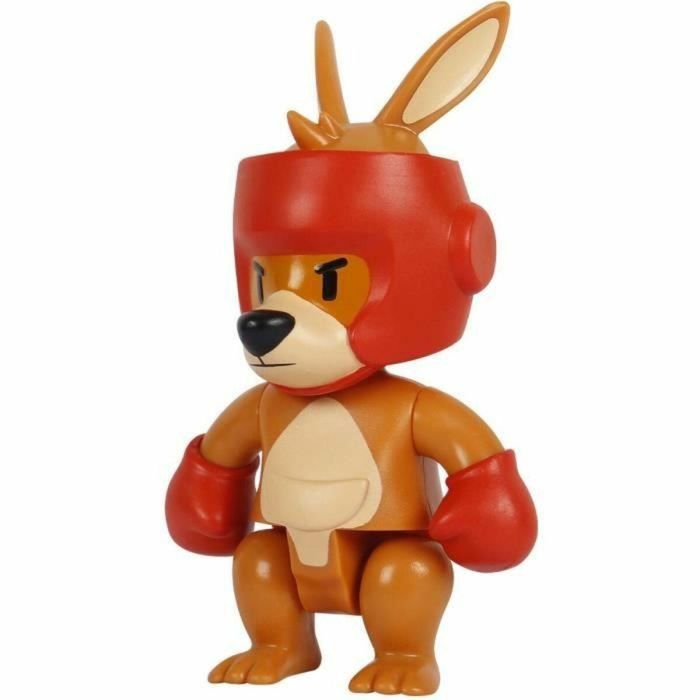 Bandai BAN3701405828394 Figura Articulada Stumble Guys Boxing Roo 11 cm Con Pegatinas 1