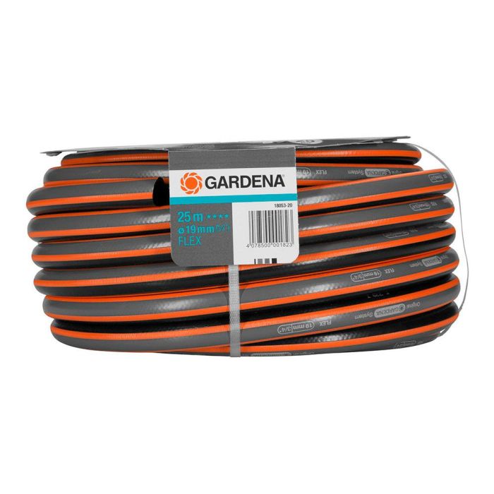 Gardena Manguera de riego Flex 25 m, Ø19mm (3/4"), PVC entramado alta calidad, tratamiento anti UV, 25 bar 1