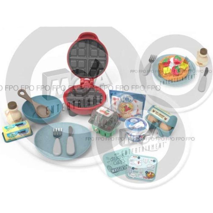 MGA Kit Creativo de Gofres con más de 18 Accesorios para Cocinar y Desayunar. Incluye Sirope y Mantequilla. Juguete para Niños +3 Años. 15 MGA Kit Creativo de Gofres con más de 18 Accesorios para Cocinar y Desayunar. Incluye Sirope y Mantequilla. Juguete para Niños +3 Años. 15