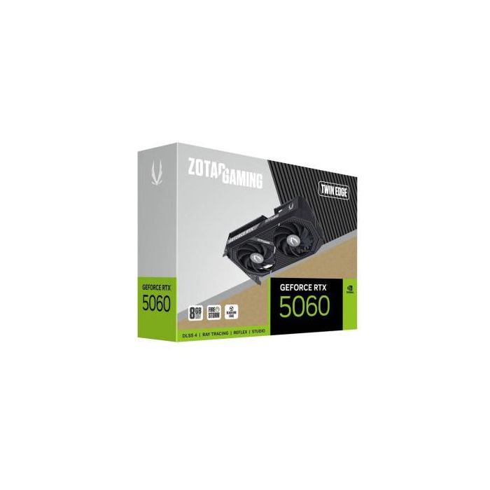 Zotac ZT-B50600E-10M Tarjeta Gráfica NVIDIA GeForce RTX 5060 GAMING Twin Edge 8GB GDDR7 PCI Express 5.0 Doble Ventilador 6 Zotac ZT-B50600E-10M Tarjeta Gráfica NVIDIA GeForce RTX 5060 GAMING Twin Edge 8GB GDDR7 PCI Express 5.0 Doble Ventilador 6