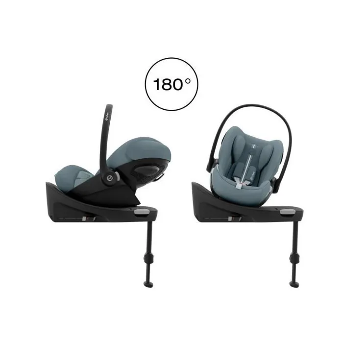 Cybex Silla de coche para bebé Cloud G i-Size Plus - Azul Tormenta CYB1729640744505 4