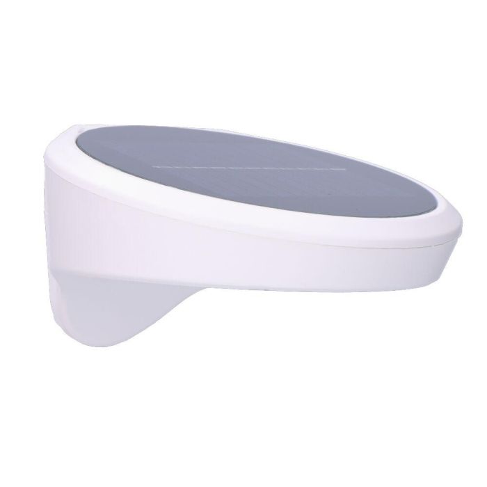 Edm Aplique Solar 2W 200lm 6500K con Sensor Blanco 31 Leds IP44 2 Edm Aplique Solar 2W 200lm 6500K con Sensor Blanco 31 Leds IP44 2