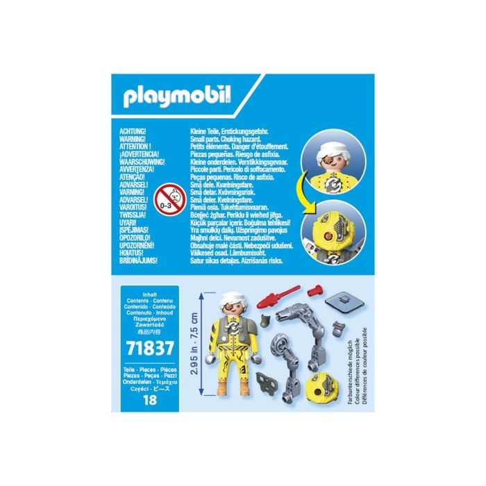 Playmobil Robot Héroe de Plástico - Juguete Infantil para Niños +3 Años 2