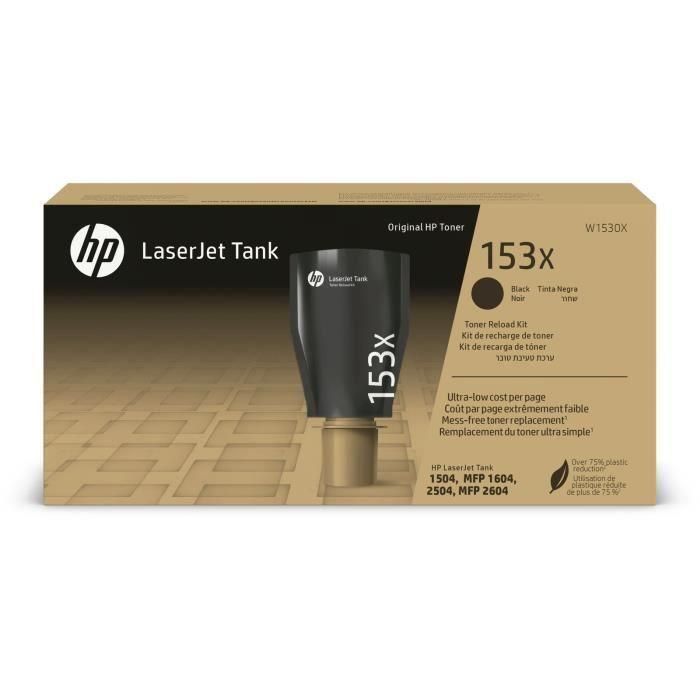 HP Toner Negro 153X para LaserJet Tank 1020, 1500, 2500 Series y MFP 1005, 1600, 2600 Series 0 HP Toner Negro 153X para LaserJet Tank 1020, 1500, 2500 Series y MFP 1005, 1600, 2600 Series 0