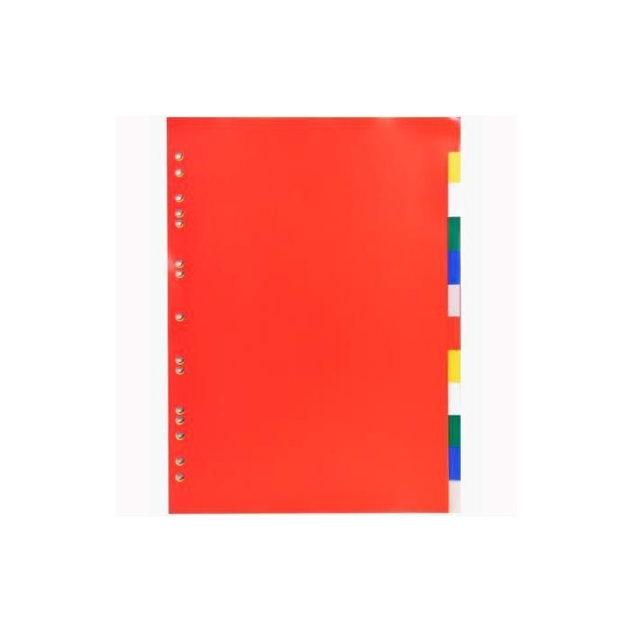 Exacompta Separadores 12 Posiciones A4 Pp Flexible Opaco Colores Neutros Exacompta Separadores 12 Posiciones A4 Pp Flexible Opaco Colores Neutros