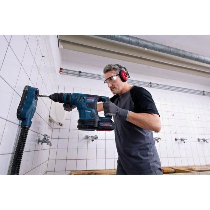 Bosch Professional GBH 18V-34 FC Martillo Perforador Inalámbrico SDS-Plus 18V sin Batería con Maletín Estándar 3 Bosch Professional GBH 18V-34 FC Martillo Perforador Inalámbrico SDS-Plus 18V sin Batería con Maletín Estándar 3