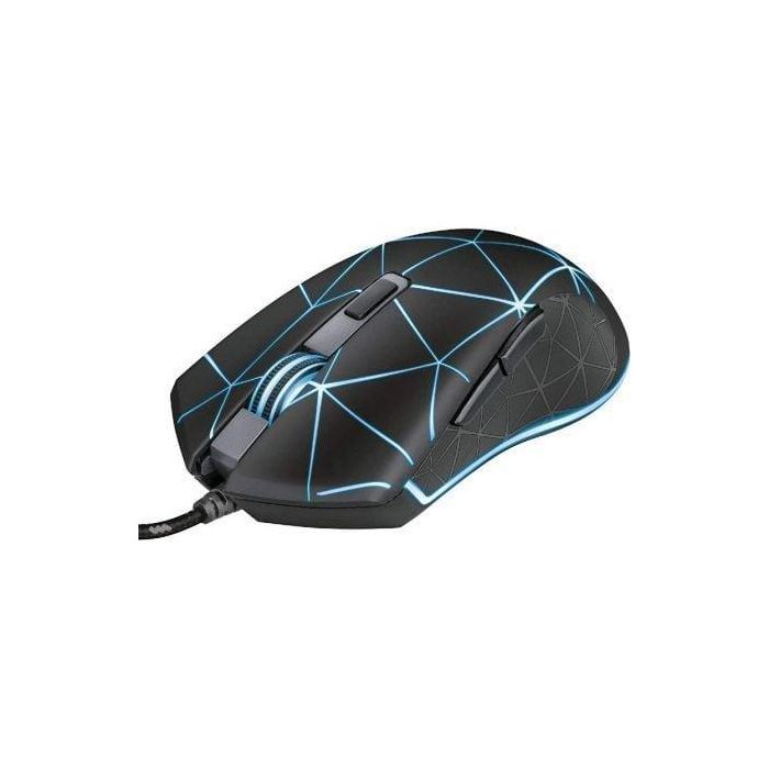 Trust Ratón Gaming Locx Gxt Cable Usb 800-4000Dpi 6 Botones Programables Iluminación Led Negro Trust Ratón Gaming Locx Gxt Cable Usb 800-4000Dpi 6 Botones Programables Iluminación Led Negro