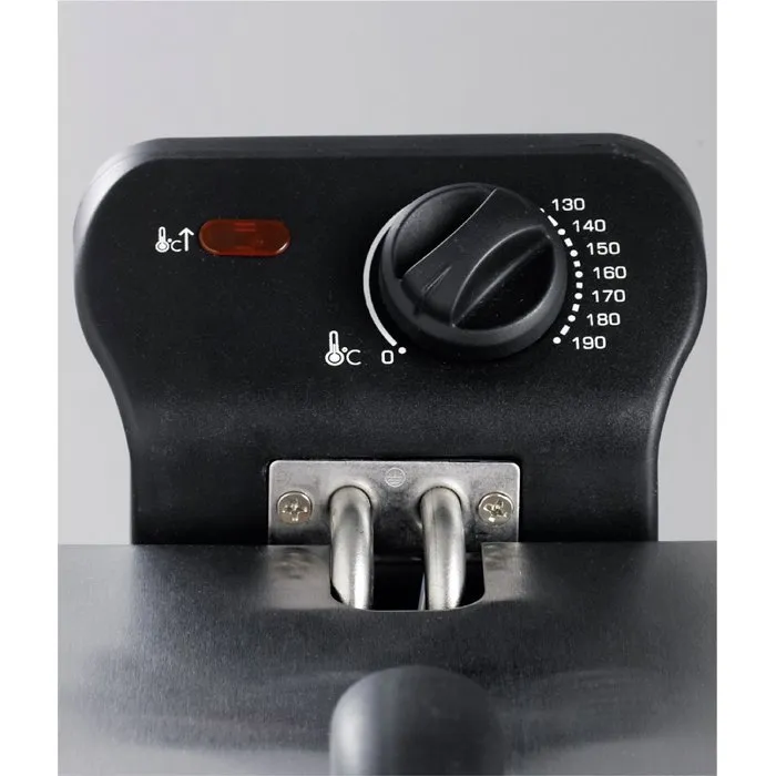 Brandt FRI2000 Freidora Semiprofesional, Capacidad de 3 L, Hasta 190 °C, 2000 W 1