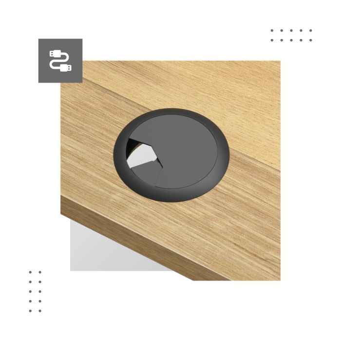 Mesa de Escritorio Mark Adler MA-LEADER 7.0 Negro Bronce