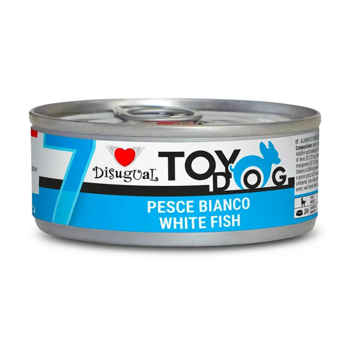 Disugual Toy Dog Pescado Blanco 12x85 gr