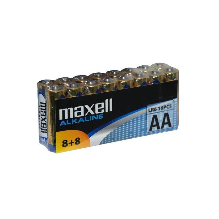 Pilas Alcalina Maxell Lr06 Blister De 16 (M319)