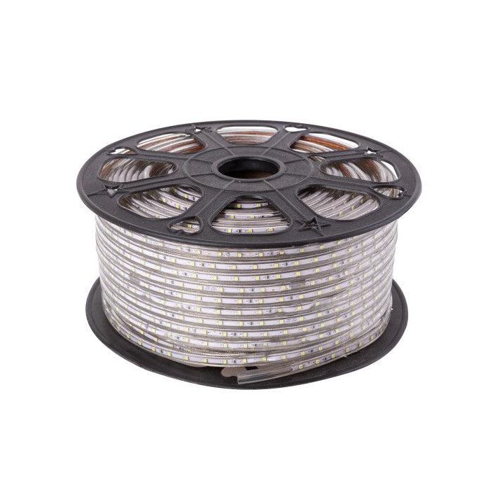 Tira de 60 LEDs/M 480W 24.000Lm 6000ºK SMD3528 220VAC IP65 x100M 40.000H  [HO-2203528-60-100MCW]