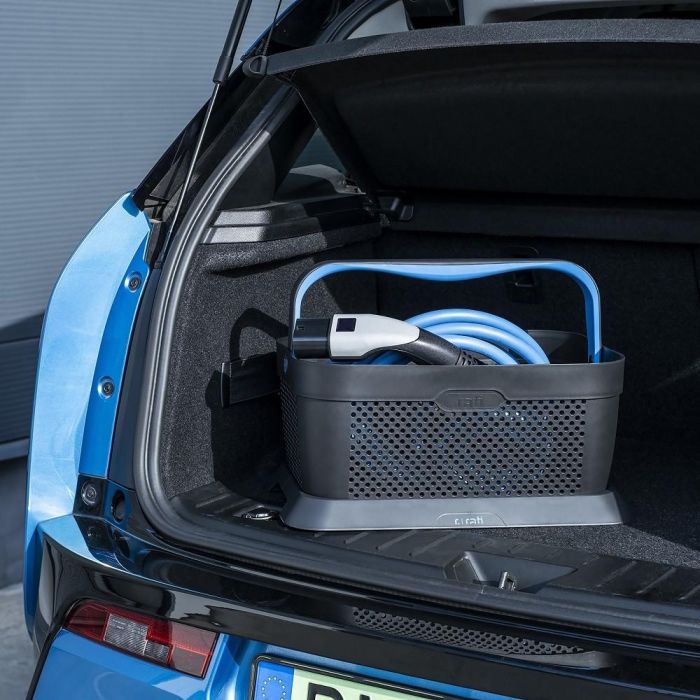 Armster Cesta Azul Rati V01762 para Coche, Uso Ergonómico y Diseño Moderno 1