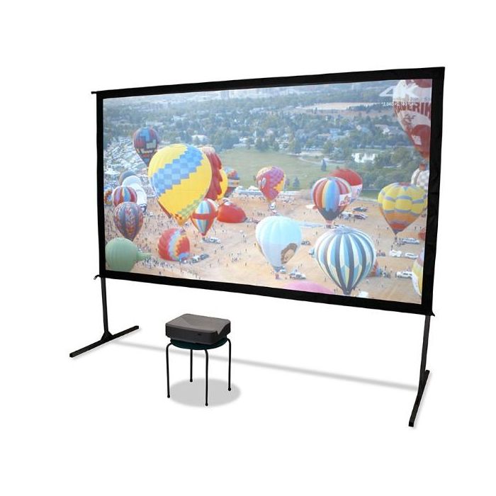 Elite Screens Outdoor 16:9 299*168cm Yard Master2 Dual silb. 1